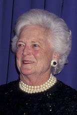 Foto retrato de Barbara Bush