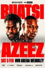 Poster for Joshua Buatsi vs. Dan Azeez 