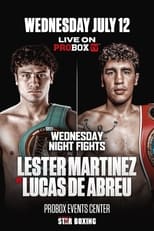 Poster di Lester Martinez vs. Lucas de Abreu