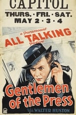 Poster for Gentlemen of the Press