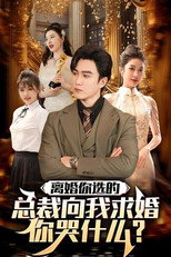 离婚你选的，总裁向我求婚你哭什么 poster