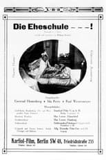 Poster for Die Eheschule