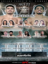 Urijah Faber's A1 Combat 12 poster