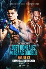 Poster for Joet Gonzalez vs Isaac Dogboe 