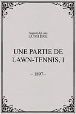 Poster for Une partie de lawn-tennis, I