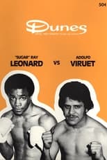 Poster for Sugar Ray Leonard vs. Adolfo Viruet