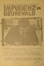 Poster for Impudence in Grunewald 