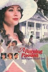 Poster for A Burning Passion: The Margaret Mitchell Story