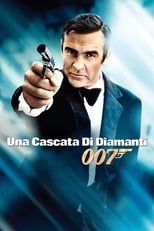 Póster del Agente 007 - Una cascada de diamantes