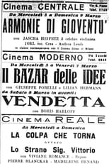 Poster for Il bazar delle idee