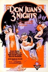 Poster for Don Juan's 3 Nights 