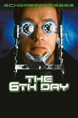 The 6th Day: Helikopterpilot Adam Gibson staunt nicht schlecht, als er eines Tages nach getaner Arbeit auf der heimischen Hausmatte steht und feststellen muss, dass bereits ein Doppelgänger den Posten als Familienvater eingenommen und seinen frischgebackenen Geburtstagskuchen angeschnitten hat. Als dann auch noch postwendend unbekannte Bösewichte nach seinem Leben trachten, zieht der begreiflicherweise erregte Bürger auf einen fulminanten Rachefeldzug - und fördert eine umfassende Verschwörung in Kreisen kriminellen Humangenetiker zutage. The 6th Day: Helikopterpilot Adam Gibson staunt nicht schlecht, als er eines Tages nach getaner Arbeit auf der heimischen Hausmatte steht und feststellen muss, dass bereits ein Doppelgänger den Posten als Familienvater eingenommen und seinen frischgebackenen Geburtstagskuchen angeschnitten hat. Als dann auch noch postwendend unbekannte Bösewichte nach seinem Leben trachten, zieht der begreiflicherweise erregte Bürger auf einen fulminanten Rachefeldzug - und fördert eine umfassende Verschwörung in Kreisen kriminellen Humangenetiker zutage.