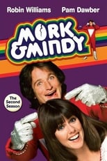 Poster for Mork & Mindy Season 2