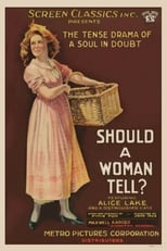 Poster for Should a Woman Tell?
