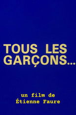 Tous les garçons... poster movie