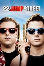 22 Jump Street: Nachdem die Neu-Polizisten Schmidt und Jenko ihren ersten Fall erfolgreich lösen konnten, sollen sie erneut als verdeckte Ermittler arbeiten. Dieses Mal wird keine Highschool infiltriert, sondern ein örtliches College. Es kommt, wie es kommen muss: Schnell sind Schmidt und Jenko von ihrer eigentlichen Arbeit abgelenkt und verlieren sich in den Verlockungen des Studentenlebens. Jenko findet Anschluss im Football-Team, während Schmidt sich in Kreisen der gehobenen Kunst zu bewegen beginnt. Diese Einflüsse lassen die beiden Cops allerdings auch an ihrer Partnerschaft zweifeln. Gelingt es den beiden dennoch, sich zusammenzuraufen, ihren Fall zu lösen und endlich erwachsen zu werden? Oder bleibt ihre Freundschaft zwischen den Partys und Schießereien auf der Strecke? 22 Jump Street: Nachdem die Neu-Polizisten Schmidt und Jenko ihren ersten Fall erfolgreich lösen konnten, sollen sie erneut als verdeckte Ermittler arbeiten. Dieses Mal wird keine Highschool infiltriert, sondern ein örtliches College. Es kommt, wie es kommen muss: Schnell sind Schmidt und Jenko von ihrer eigentlichen Arbeit abgelenkt und verlieren sich in den Verlockungen des Studentenlebens. Jenko findet Anschluss im Football-Team, während Schmidt sich in Kreisen der gehobenen Kunst zu bewegen beginnt. Diese Einflüsse lassen die beiden Cops allerdings auch an ihrer Partnerschaft zweifeln. Gelingt es den beiden dennoch, sich zusammenzuraufen, ihren Fall zu lösen und endlich erwachsen zu werden? Oder bleibt ihre Freundschaft zwischen den Partys und Schießereien auf der Strecke?