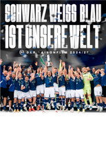 Schwarz-weiß-blau ist unsere Welt poster