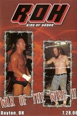 Poster for ROH: War of the Wire II