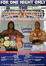 Poster for Lennox Lewis vs. Francois Botha