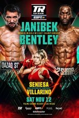 Poster for Janibek Alimkhanuly vs Denzel Bentley 