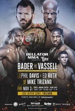 Poster for Bellator 186: Bader vs. Vassell