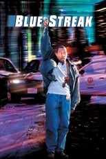 Official movie poster for Blue Streak (1999)