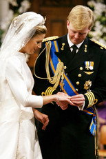 Huwelijk kroonprins Willem-Alexander en Máxima Zorreguieta poster