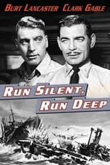 Poster for Run Silent, Run Deep 