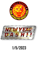 Poster for NJPW New Year Dash 2023 