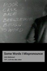 Some Words I Mispronounce
