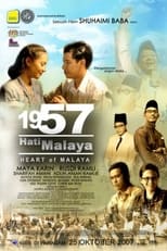 Poster for 1957 Hati Malaya