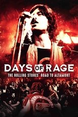 Poster for Days of Rage: The Rolling Stones' Road to Altamont