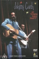Poster for Johnny Cash at 'Town Hall Party'