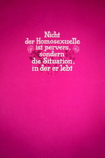 It Is Not the Homosexual Who Is Perverse, But the Society in Which He Lives (1971)