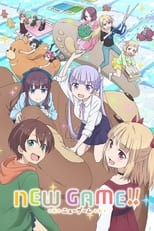 Poster for NEW GAME! Season 2