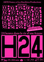 Póster de Temporada 1 — H24 - 24 heures dans la vie d'une femme