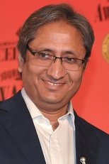 Foto retrato de Ravish Kumar