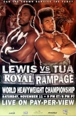 Poster for Lennox Lewis vs. David Tua