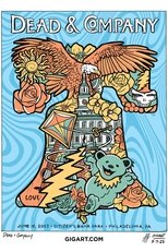 Poster for Dead & Company: 2023-06-15 Citizens Bank Park, Philadelphia, PA, USA