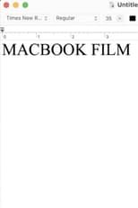 Poster for MACBOOK FILM 