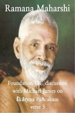 Poster for Ramana Maharshi Foundation UK: discussion with Michael James on Ēkāṉma Pañcakam verse 3