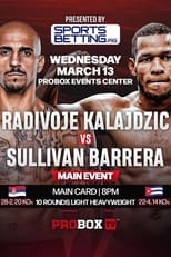 Poster for Radivoje Kalajdzic vs. Sullivan Barrera 