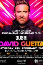 Poster for David Guetta | United at Home - Fundraising Live from Burj Al Arab Jumeirah, Dubai