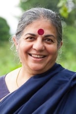 Foto retrato de Vandana Shiva