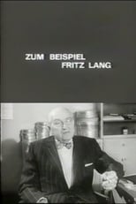 Poster for For Example Fritz Lang