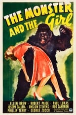 Poster for The Monster and the Girl