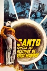 Poster for Santo vs. the Killers from Other Worlds