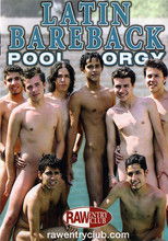 Latin Bareback Pool Orgy