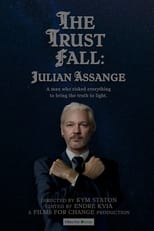 Poster for The Trust Fall: Julian Assange 