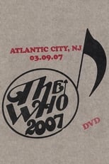 Poster for The Who: Atlantic City 3/9/2007